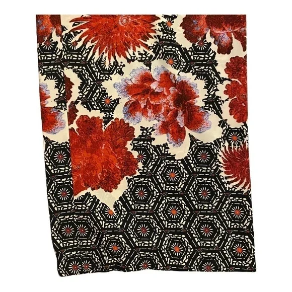 Topshop Floral Print Wide Leg Pants - Picture 5 of 8